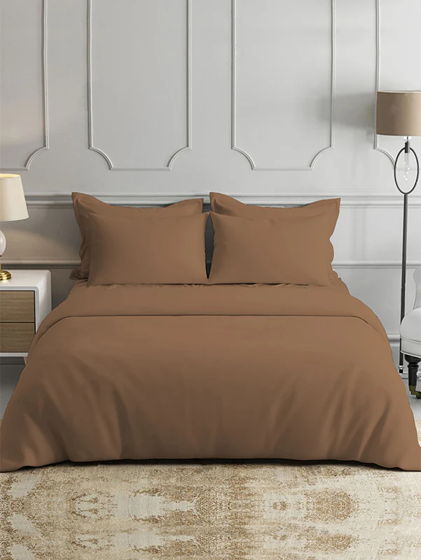 Brown Bamboo Bed Sheets - Cooling Comfort For Modern Bedrooms