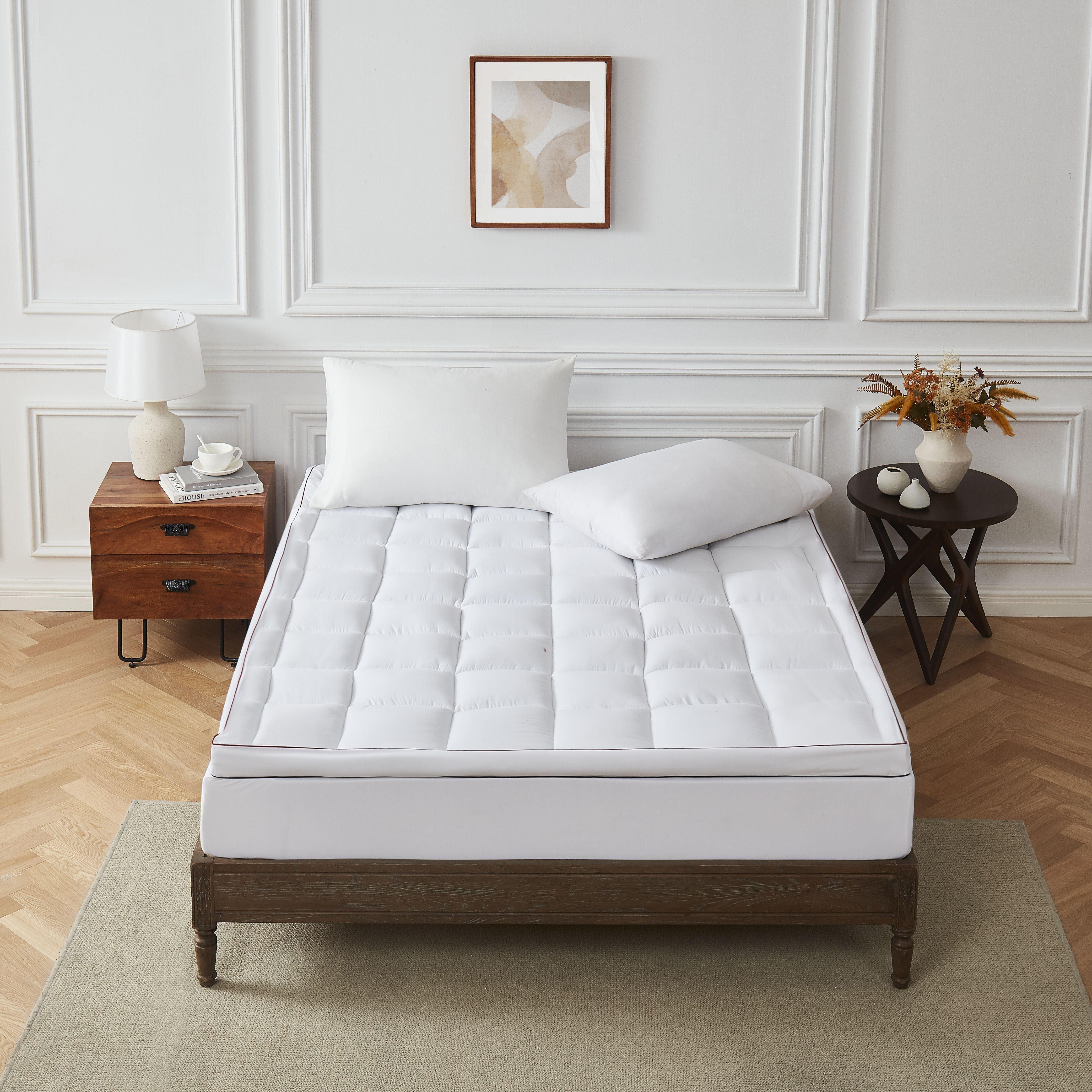 Bamboo Mattress Topper - Lifetime Guaranteed Comfort & Cooling