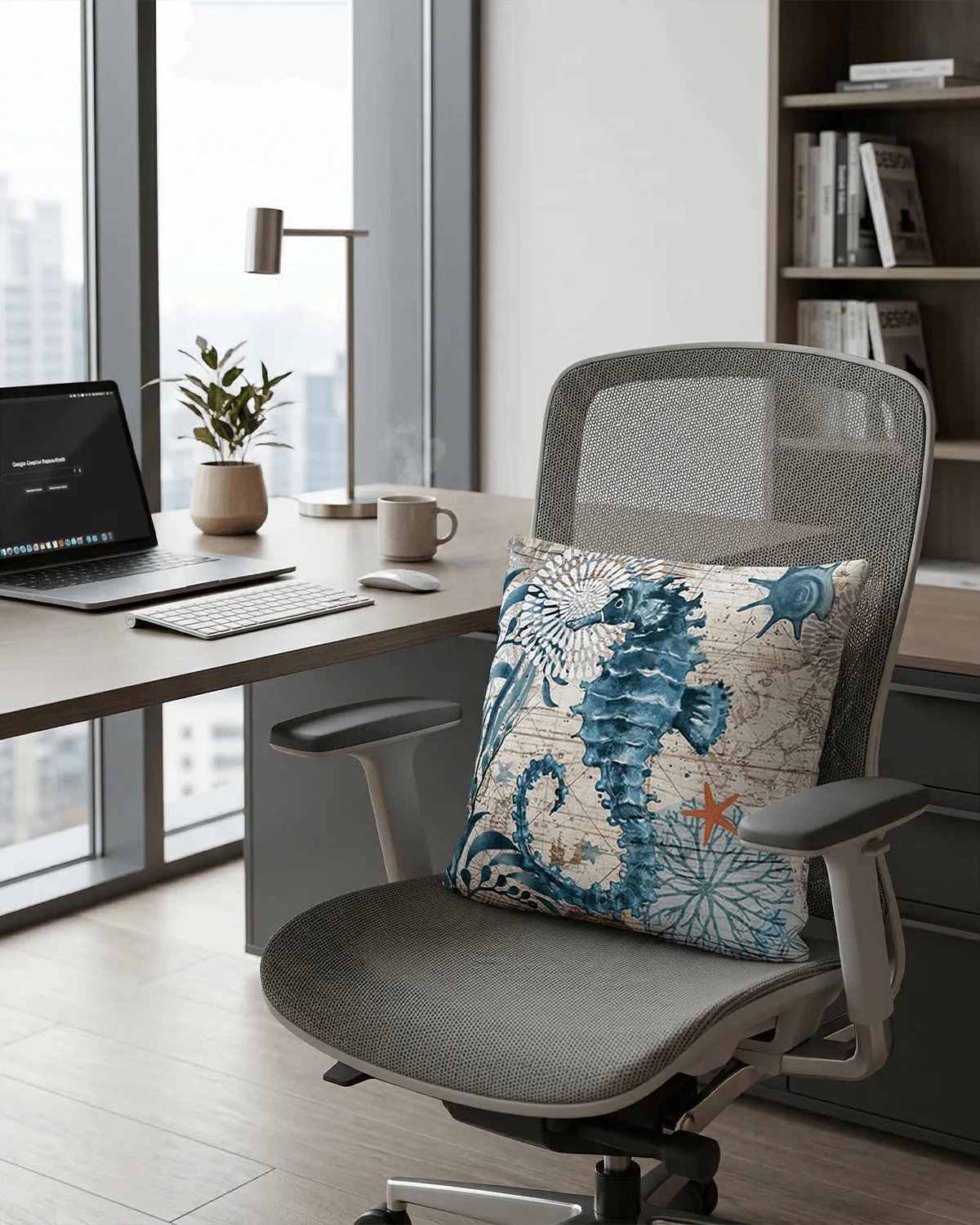 Office Chair Pillow Set: Complete 3-Piece Ergonomic Support System for Desk Workers - Image 3