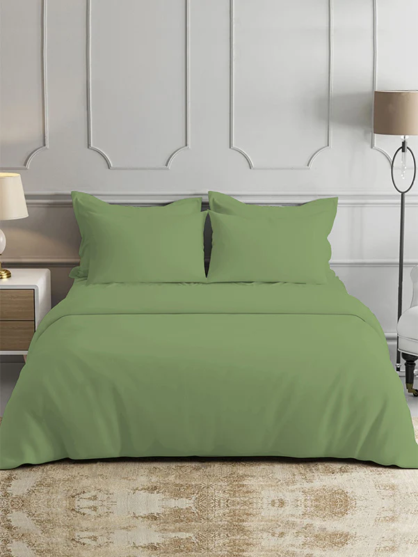 Sage Green Bamboo Bed Sheets - Cooling Comfort For Modern Bedrooms
